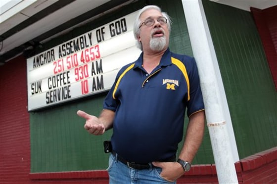 Pastor Dan Brown, of the Anchor Assembly of God in Bayou La Batre, Ala., says giving and tithing is down by $12,000 over the last few weeks, and the oil spill will cost another $38,000 in lost revenues over the next year.